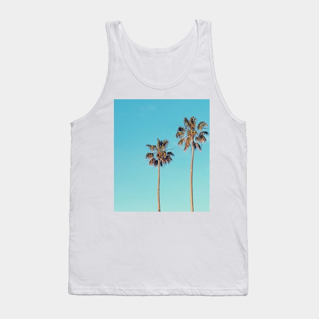 Retro Palm Trees Tank Top by NewburyBoutique